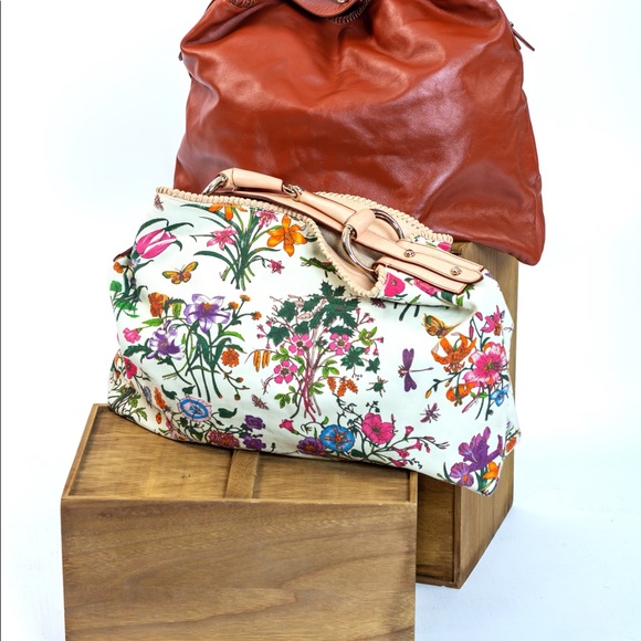 Gucci Horsebit Hobo Floral Princess Grace handbag - Picture 3 of 12